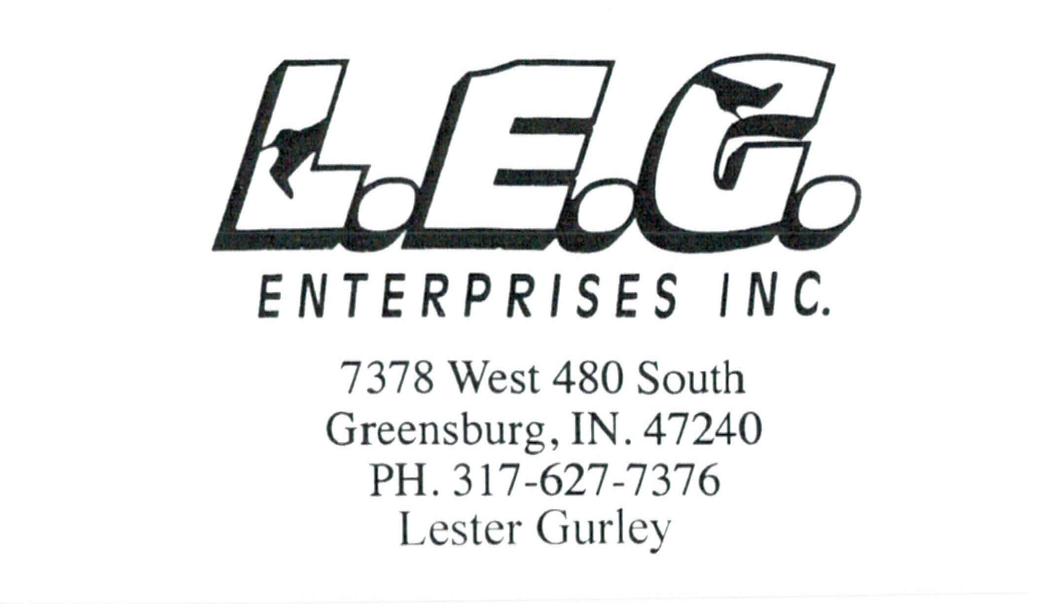 L.E.G. Enterprises, Inc Logo