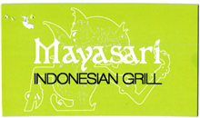 Mayasari Indonesian Grill Logo