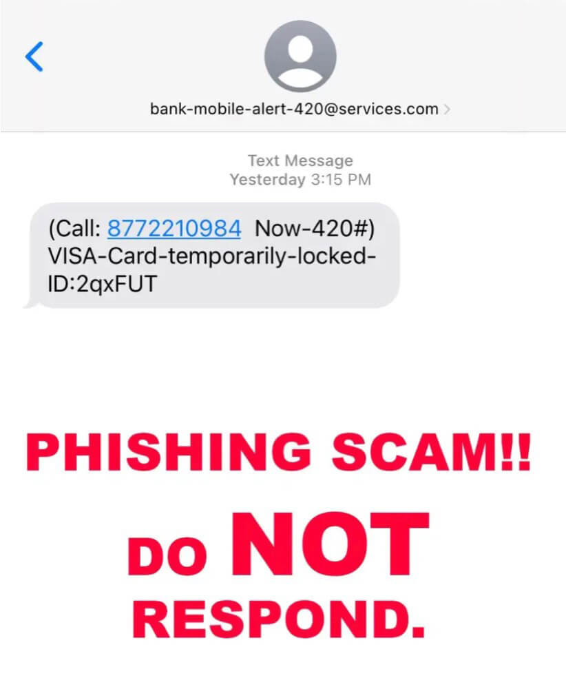 Scam Screenshot