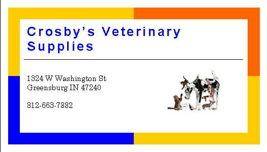 Crosby's Veterinary Supplies, Inc. Logo